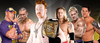WWE Champion Sheamus vs Wade Barrett vs Randy Orton vs John Cena vs Edge vs TBA in a six pack challenge match